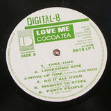 cocoa tea love me 1995 uk digital b  label vinyl lp reggae dancehall   ex +