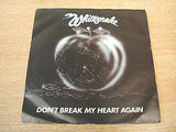 whitesnake don't break my heart again 1981 uk liberty label vinyl 7" single ex +