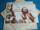 parchment light up the fire  original 1972 uk pye label vinyl lp  + poster  ex