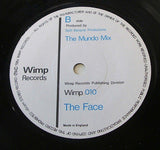 the face where's the sense in loving you wimp label 7"minimal synth experimental