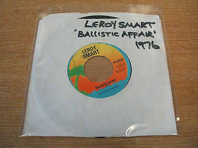 leyroy smart  balistic affair  1976 uk island  label issue 7" 45  uk pop reggae