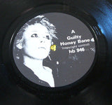 honey bane  guilty / dub 1980 honey bane label  vinyl 45  pop punk dub