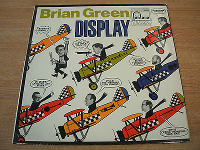 brian green display original 1968 uk fontana label vinyl lp sfjl 912  rare jazz
