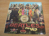 the beatles sgt peppers loneley hearts club band  1973 french pressing  ex ex