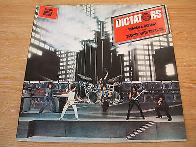 dictators search & destroy 1977 uk asylum label vinyl lp   proto  punk