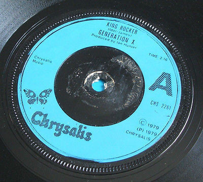 Generation X King Rocker Rarest generation x king rocker original 1979 uk chrysalis label 7