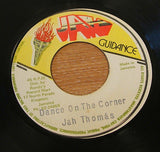 jah thomas dance on the corner 1979   jah guidance   label 7" vinyl single