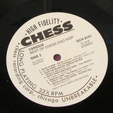 the best of chess doo wop 1981 italian chess label vinyl  comp lp  doo wop