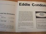 classic jazz masters eddie condon 1933  1960's uk philips label vinyl 45 mint-