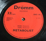 metabolist ep original 1979 uk dromm label vinyl 7" 45 silk screen sleeve