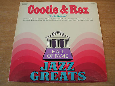 cootie & rex   the big challenge   usa hall of fame label vinyl lp  mint-