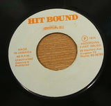 ranking trevor  penny a look   1974  jamaican hit bound label 7" vinyl 45