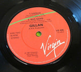 gillan no laughing in heaven 1981  uk virgin label vinyl 7" single