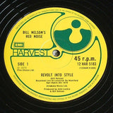 bill nelson's red noise revolt into style harvest label vinyl 12" e.p   newave