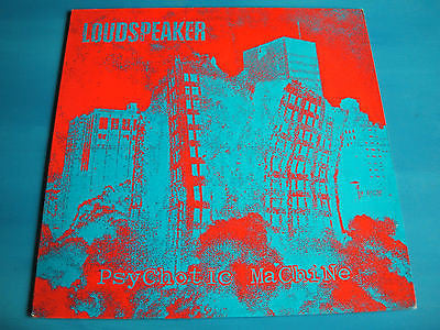 loudspeaker psychotic machine  1987 uk one little indian label  vinyl 12" e.p