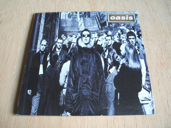 oasis do you know what i mean 1997  creation 7" vinyl single silver logo sealed