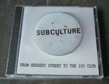 subculture from herbert street to the 100 club 18 track cd street punk oi uk82