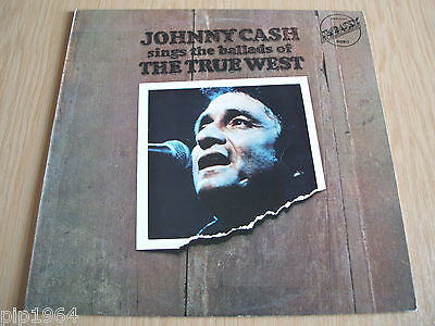 johnny cash sings the ballads of the true west original vinyl lp ex++