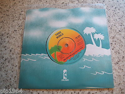 third world   one cold vibe   1978  uk island vinyl 7"  wip 6485  ex