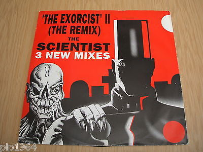 the scientist  the exercist  remix kickin records vinyl 12" ep kick itr  ex