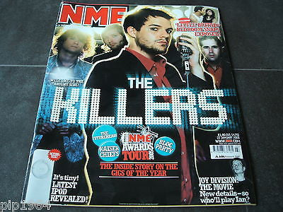 new musical express nme 22nd jan 2005 front cover stars the killers   ex