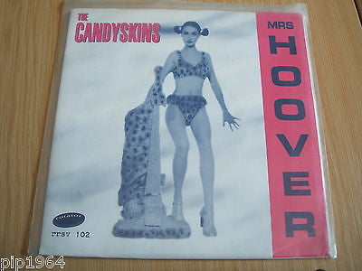 the candyskins  mrs hoover 1995 uk rotator label vinyl 7" black vinyl single ex+
