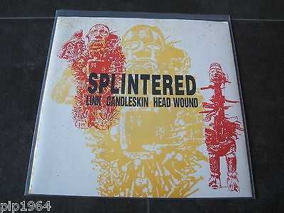 splintered link candleskin headwound yellow vinyl 7" dying earth label near mint