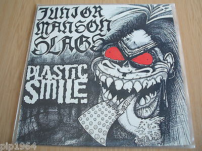 junior manson slags   plastic smile ep    12" vinyl  1989 uk excellent indie