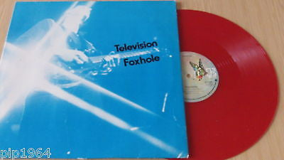 television  foxhole  1978 uk red vinyl 12" k12287 ex