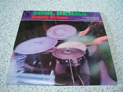sandy nelson soul drums 1968 uk liberty lp lbs 83094 laminated slve near mint