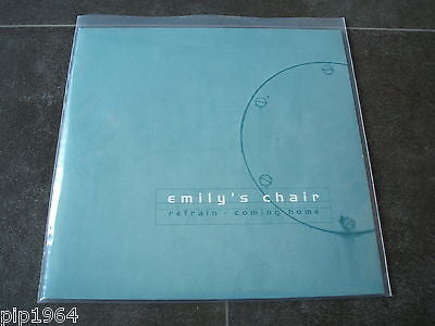 emily's chair   refrain - coming home   clear vinyl 7 inch  uk issue  near mint