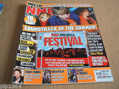new musical express nme 17.6.2006 festival special