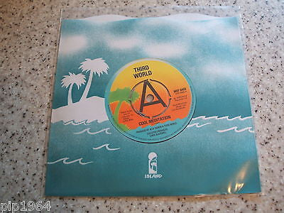 third world   cool meditation    uk island vinyl 7" single wip 6469  excellent