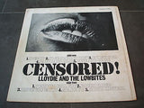 lloydie & the lowbites censored! original uk issue lowbite label vinyl lp low001