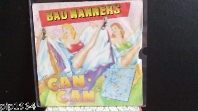 bad manners can can  1981 uk  7" mag 190 ex ex