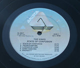 the kinks  state of confusion 1983 usa pressed arista label vinyl lp al9617