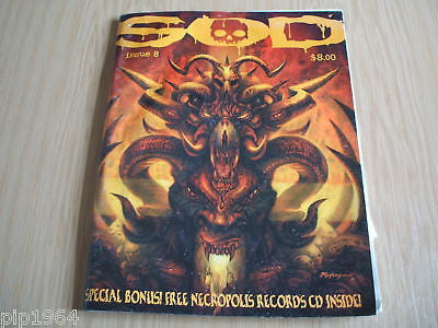 sound of death issue 08 death metal magazine 1996 ex