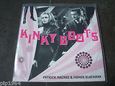 patrick macnee & honor blackman  kinky boots 1990's reissue 7" excellent kinky 1