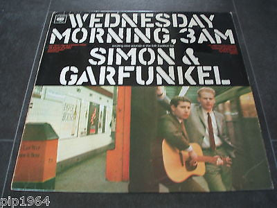simon & garfunkel   wednesday 3a.m.  1965 uk cbs label lp a1 b1 very good