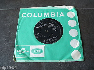 freddie & the dreamers you were made for me 1963  uk 7" single db 7147 excellent