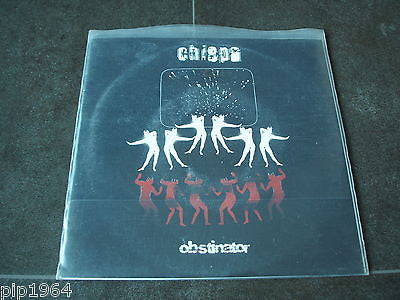 chispa obstinator  4 track vinyl 7" e.p  german  alt / punk  ex ex