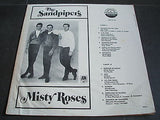 the sandpipers misty roses  original 1970's south american pressed vinyl lp