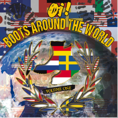 Various ‎– Oi! Boots Around The World Volume One  VOL. 1  Laketown Records ‎– LTR-018  vinyl lp