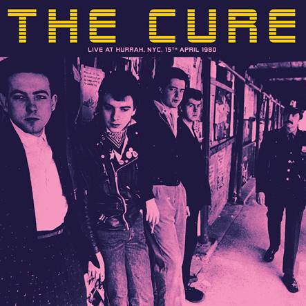 CURE - LIVE AT HURRAH, NYC, 15TH APRIL 1980 LP    (DEAF YOUTH INDUSTRIES)   DYI03