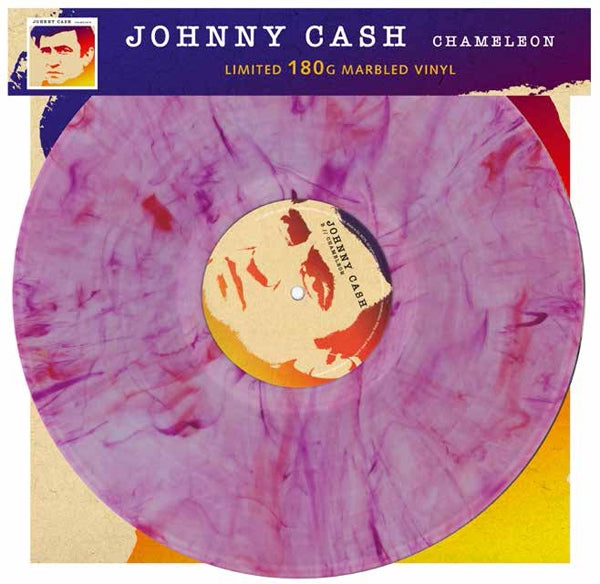 CHAMELEON by JOHNNY CASH Vinyl LP pink marble LTD