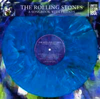 A SONGBOOK WITH FRIENDS by ROLLING STONES, THE Vinyl LP ltd marble blue