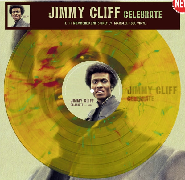 CELEBRATE by JIMMY CLIFF Vinyl LP 3594 LTD COLOUR VINYL