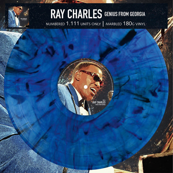 GENIUS FROM GEORGIA (MARBLED VINYL) by RAY CHARLES Vinyl LP