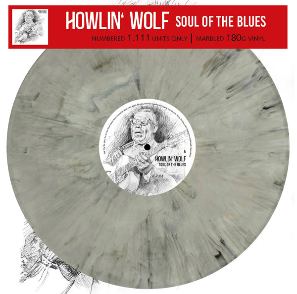 SOUL OF THE BLUES by HOWLIN' WOLF ltd colour numbered Vinyl LP  3614