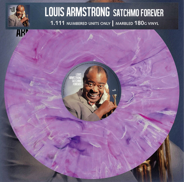 SATCHMO FOREVER (MARBLED VINYL) by LOUIS ARMSTRONG Vinyl LP  3619